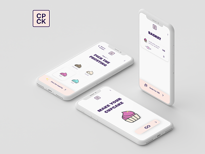 Cupcake Store Mobile App Concept