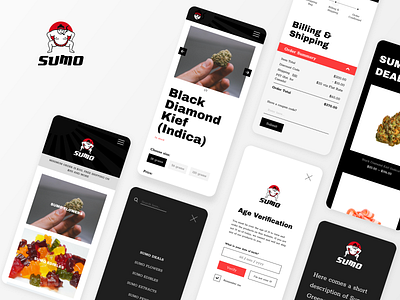 Sumo Greens e-Commerce Website | Mobile
