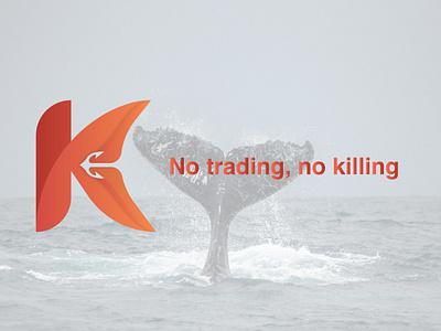 No trading, no killing branding design flat icon illustration logo no killing no trading typography