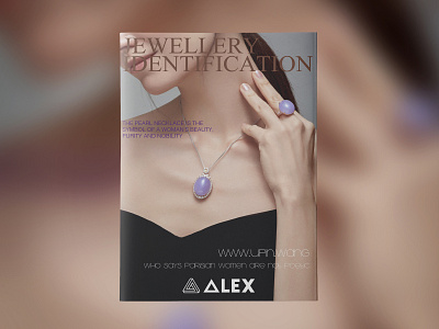 Jewelry appreciation magazine cover design logo steven whyard
