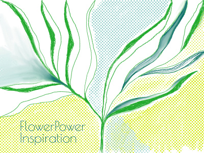 FlowerPower Inspiration art color design doodle flat floral flower illustration infinity inspiration painter plant plants power sketch web