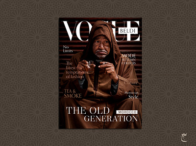 VOGUE | The old generation x Beldi Fès, MA 2020 animation beldi brand clean design graphic design illustration logo morocco typography