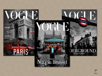 Vogue Beldi | Brussel, Paris, London animation design graphic design illustration minimal morocco typography ux web website