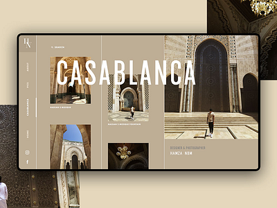 Casablanca design animation brand branding clean design graphic design icon illustration logo minimal typography ux web website
