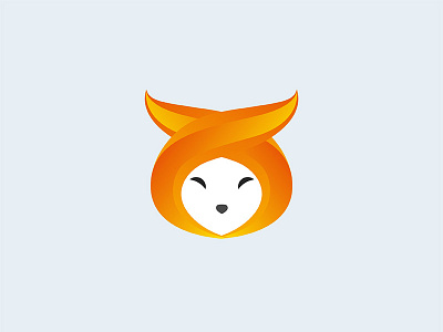 Fox logo art branding design icon illustrator logo minimal vector web