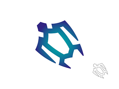 Tortoise logo art branding design icon illustration illustrator logo minimal vector web