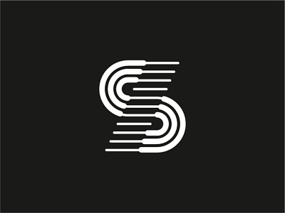 S logo invert