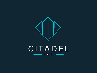Logo Citadel design logo vector