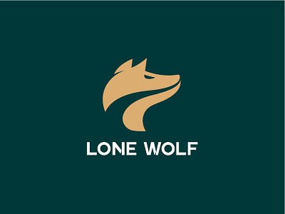 Lone Wolf logo design logo vector