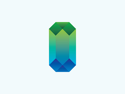Crystal design icon logo vector