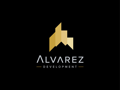 Logo design for Alvarez Development design logo vector