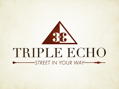 Triple Echo branding logo triple echo