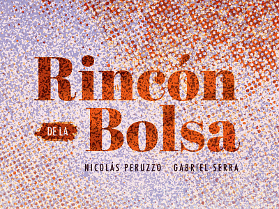 Rincon de la bolsa bbok comic cover grunge texture