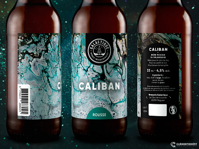 Caliban - Beer label brand design branding brewery brewery branding craft beer craft brewery craftbeer design graphic design logo