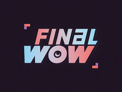 FINALWOW design fx logo video video art