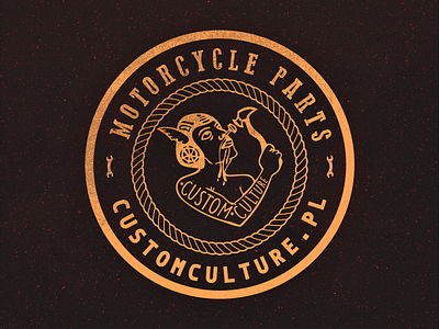 Custom Culture Logo custom logo motorbike
