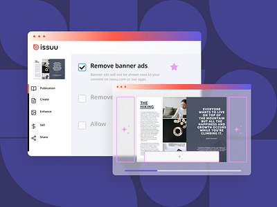 Upgrade to Issuu Premium and Remove All Banner Ads