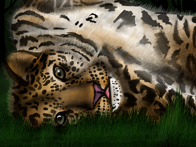 Leopard design illustration