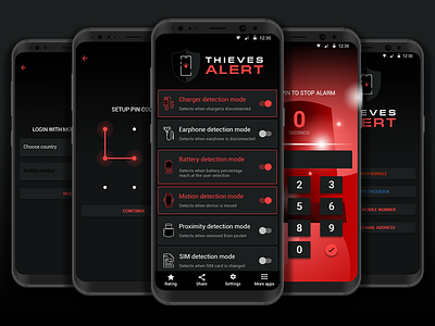 Thieves alert app