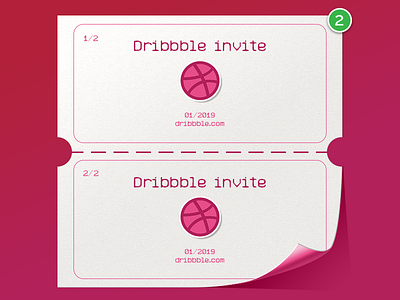 2 Dribbble invites dribbble dribbble invites invite