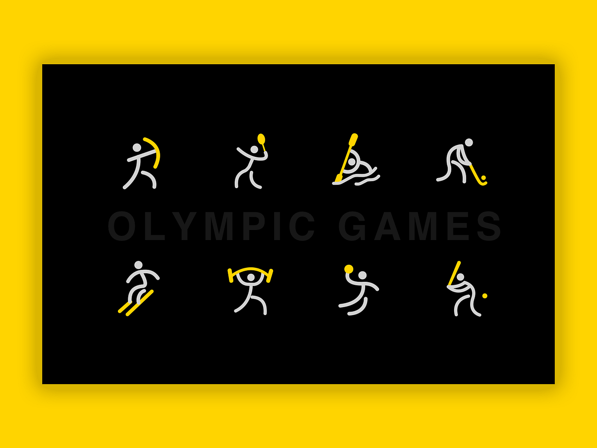 Olympic Games by mikkd on Dribbble