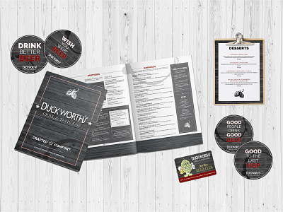 Restaurant Identity illustrator indesign logo refresh menu design restaurant branding restaurant rebrand