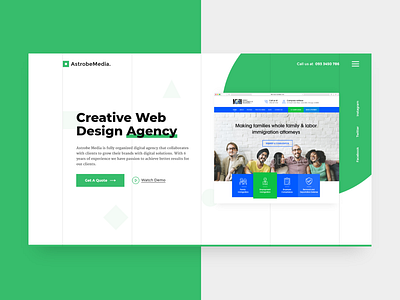 Agency Web UI (Green)