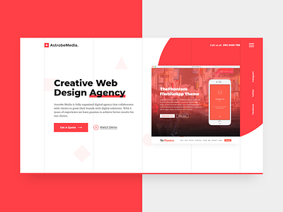 Agency Web UI (Red)