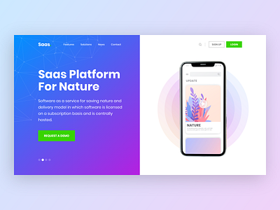 Saas Platform for Nature