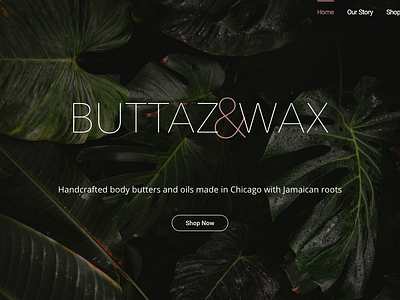 Buttaz&Wax Skincare Homepage