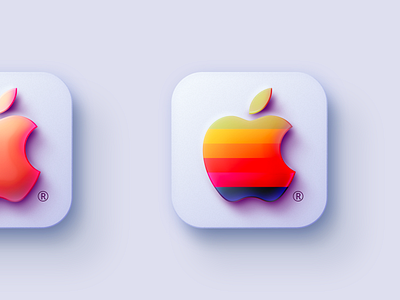 Comeback Skeuomorphism? apple designerkang detail graphic gui logo neumorphism uiux 그래픽 디자인 웹