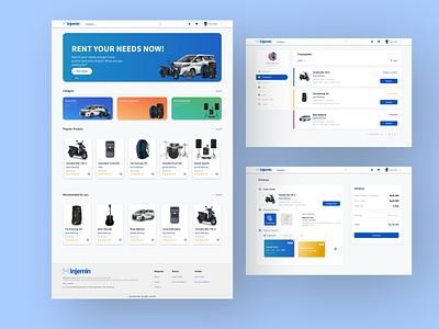 Rental Marketplace Web Design