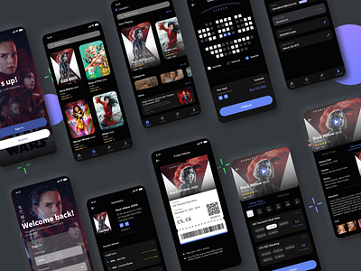 Cinema Apps Dark Mode