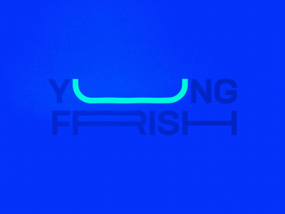 Yung & Frish Logo Animation after effects animation blue bounce branding corporate design effect friction frish grain logo morph noise overshoot physics rubber vector wobble yung