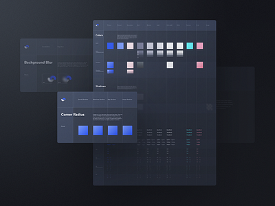 Shift Design System Adjustment Canvas adjustment background blur black colors corner radius dark dark mode design design system logo settings simple sketch sketch styles styles system typography