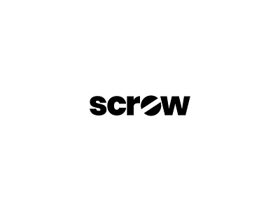 Screw illustration logo logodesign logodesigns logos logotype screw screws typography