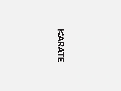 Karate blackbelt conceptlogo creative illustration karate logo logodesign logodesigns logos logotype martialarts