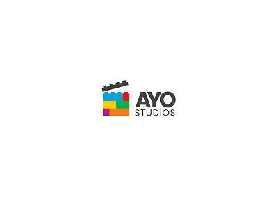Ayo Studios cinema film logo logodesign logodesigns logos movie movies