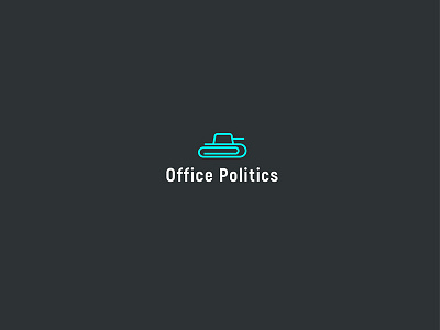 Office Politics battle concept logo logodesign logodesigns logos office officepolitics politics war