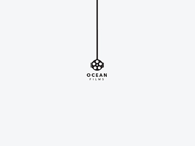 Ocean Films cinema hollywood logo logodesign logodesigns logos movie ocean oceans production production company