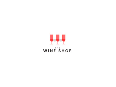 Wine Shop concept logo logo logodesign logodesigns logos wine wine app wine bar wine bottle wine glass wine market wine shop