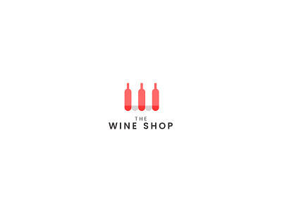 Wine Shop II concept logo logo logodesign logodesigns logos wine wine app wine bar wine bottle wine glass wine house wine market wine shop winery wines