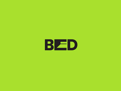 Bed bed bedding design illustration logo logodesign logodesigns logos logotype negative space negative space negative space logo typography