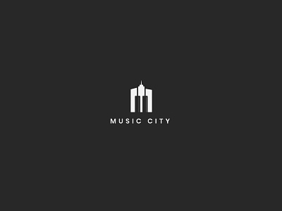 Music City city design illustration logo logodesign logodesigns logos logotype music music album music app music art music artwork music city musical musical note musician musicians piano typography