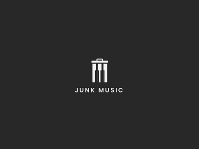 Junk Music design illustration junk junk band junk music logo logodesign logodesigns logos logotype music music album music app music art music artist music artwork musician musicians