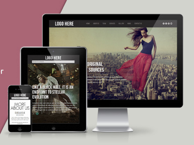 Pulsar - Fully Responsive Parallax WordPress Theme