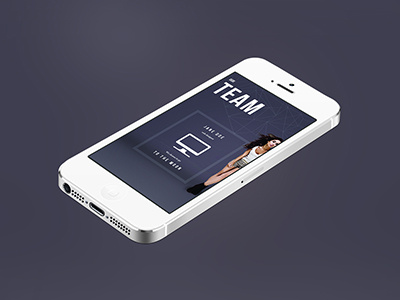 New WP Theme creative design designer flat inspiration iphone mockup template theme