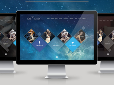 De7igner Flat iOS7 Inspired Onepage Parallax Wordpress Theme design onepage parallax responsive theme themeforest website wordpress