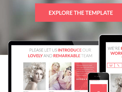 White - Multipurpose Responsive WordPress Theme clean design flat inspiration minimal minimalistic pink themeforest white wordpress