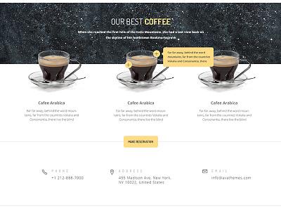 Who's for some Coffee ? avathemes coffee coffee page newtheme page themeforest website